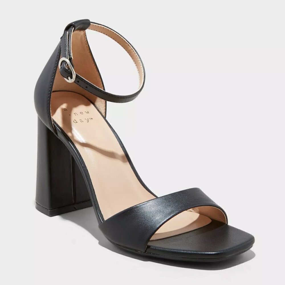 A New Day Women's Shelly Black Heels